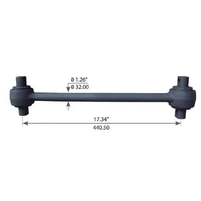 Fortpro Torque Rod with Bushing Compatible with Peterbilt