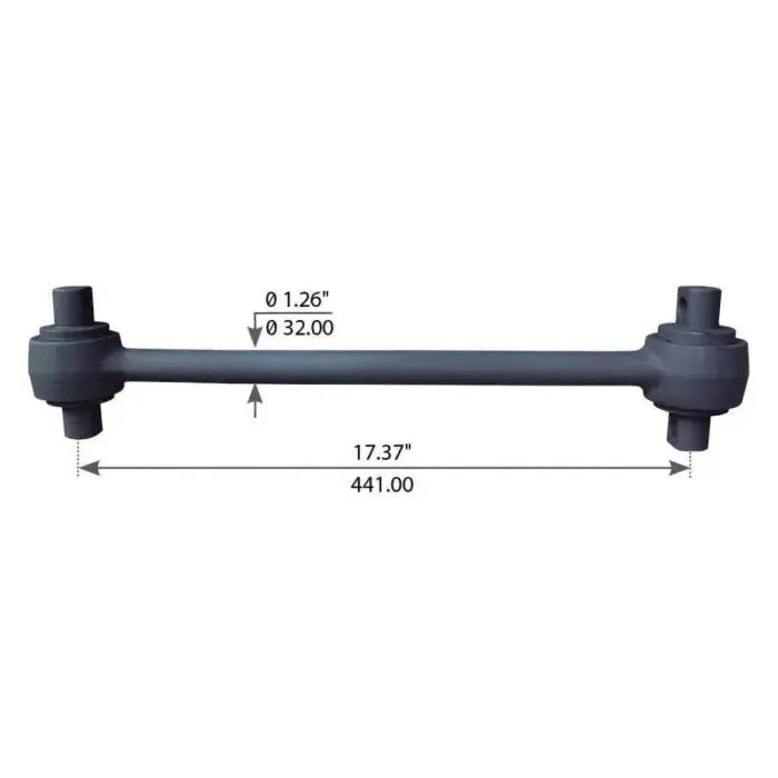 Fortpro Torque Rod with Bushing Compatible with Peterbilt
