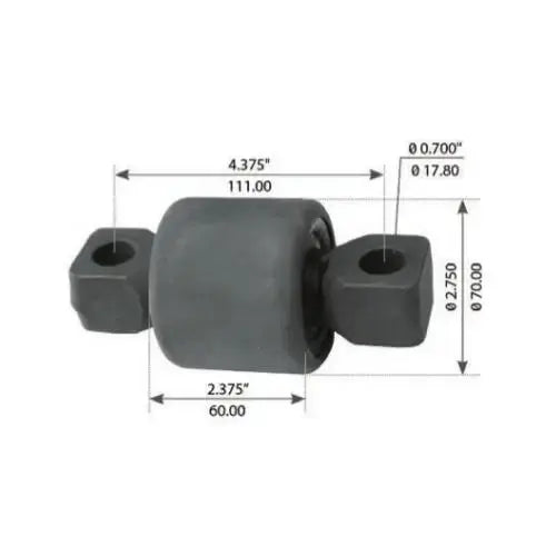 Fortpro Torque Rod Bush Compatible with Rear NEWAY/SAF