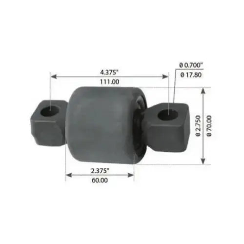 Fortpro Torque Rod Bush Compatible with Rear Peterbilt