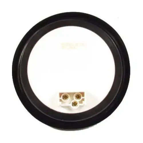 4 Round 17 Led Chromed Reflector Sealed - Colored - Amber |