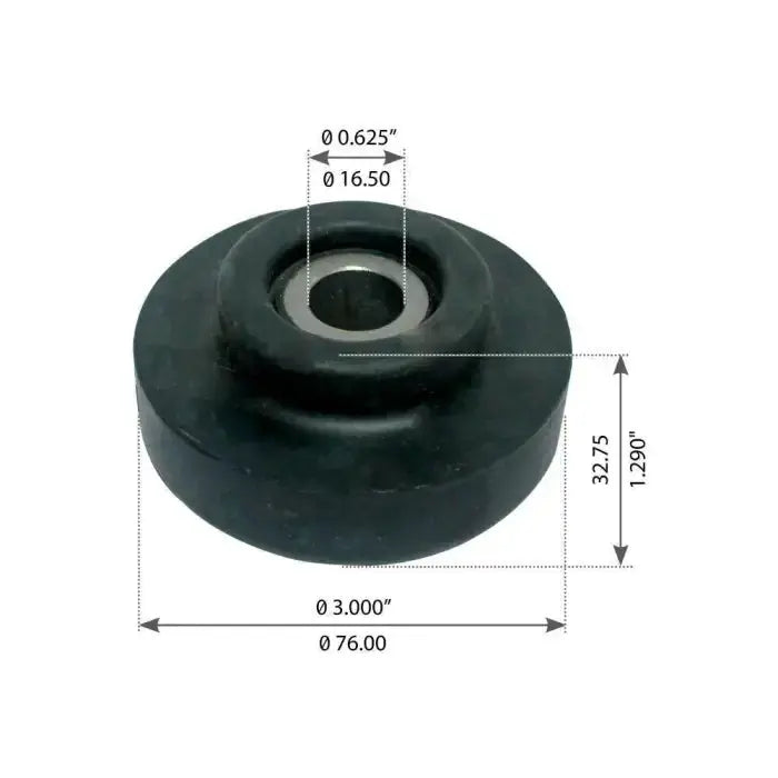 Fortpro Radiator Mount Compatible with Peterbilt Trucks