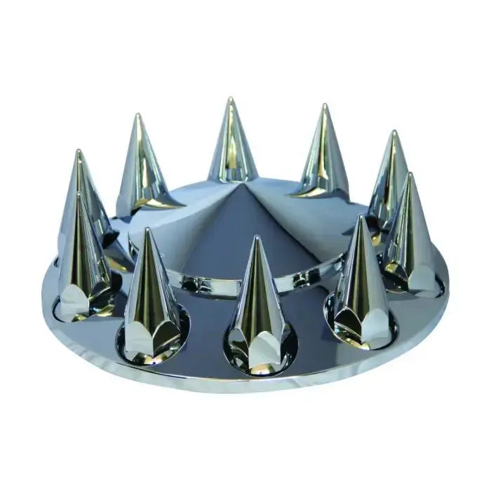 Fortpro Semi Truck Chrome Rear Axle Wheel Cone Style Cover