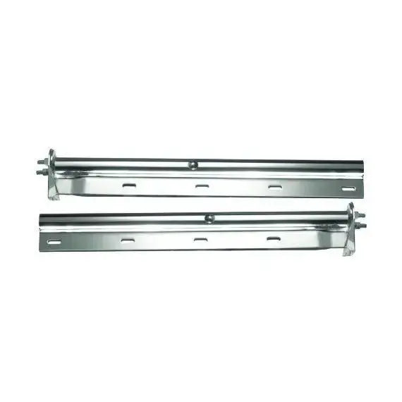 Fortpro 28 Straight Chrome Steel Mud Flap Hanger | F247585 -