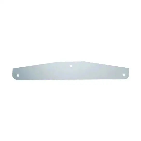 Fortpro 4 X 24 Mud Flap Chrome Botton Plate With Bolt Thru