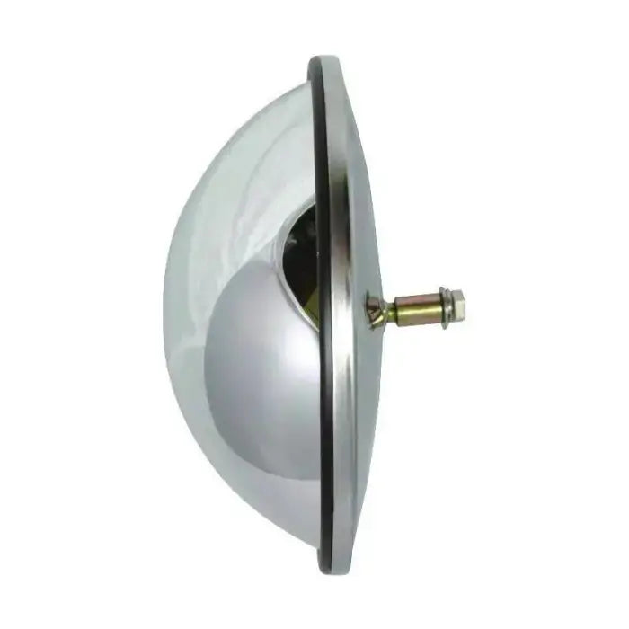 Fortpro 8 1/2 Full-Bubble Convex Mirror Stainless Steel