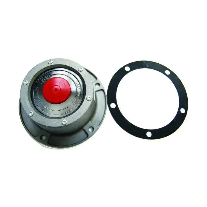 Fortpro Aluminum Trailer Axle Hub Cap w/ 6 Holes and Gasket