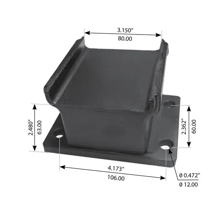 Fortpro Bolster Spring Seat Bush Compatible