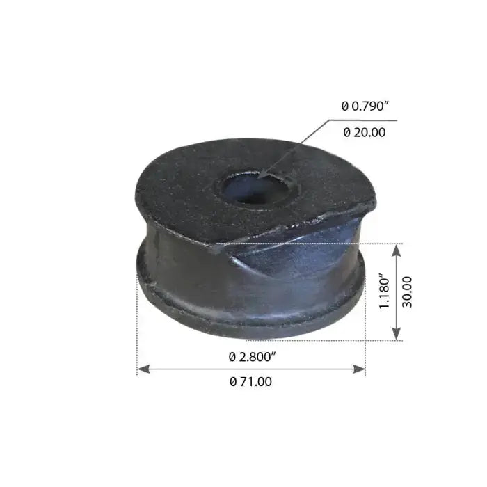 Fortpro Cabin Mount Bush Compatible