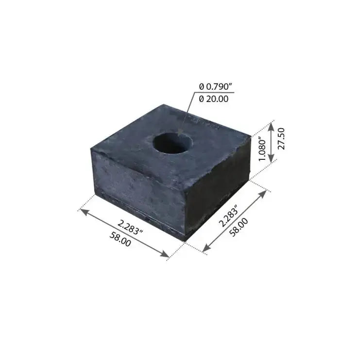Fortpro Cabin Mount Bush Compatible