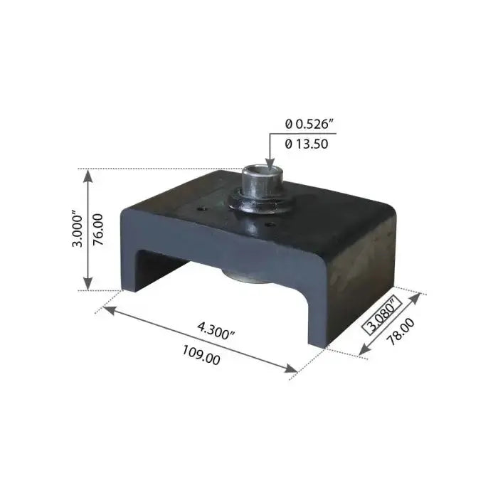 Fortpro Cabin Mount Compatible with International-Navistar