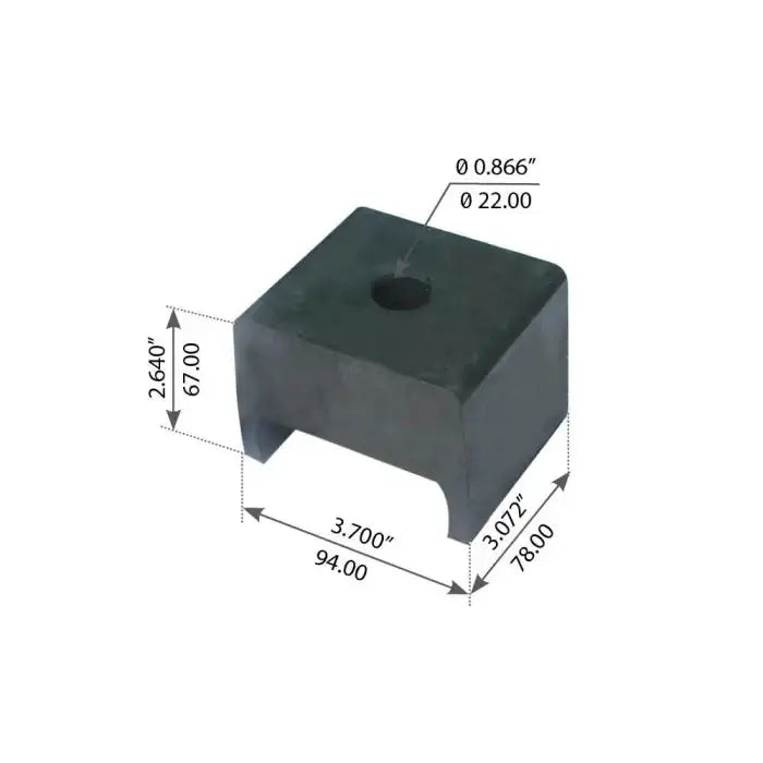 Fortpro Cabin Mount Compatible with International-Navistar