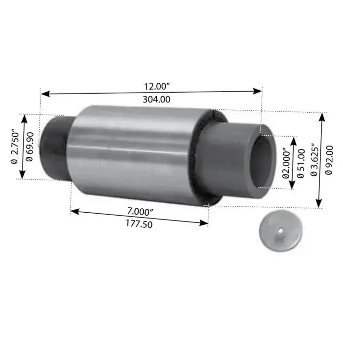 Fortpro Center Bushing w/ Loose Plug Compatible