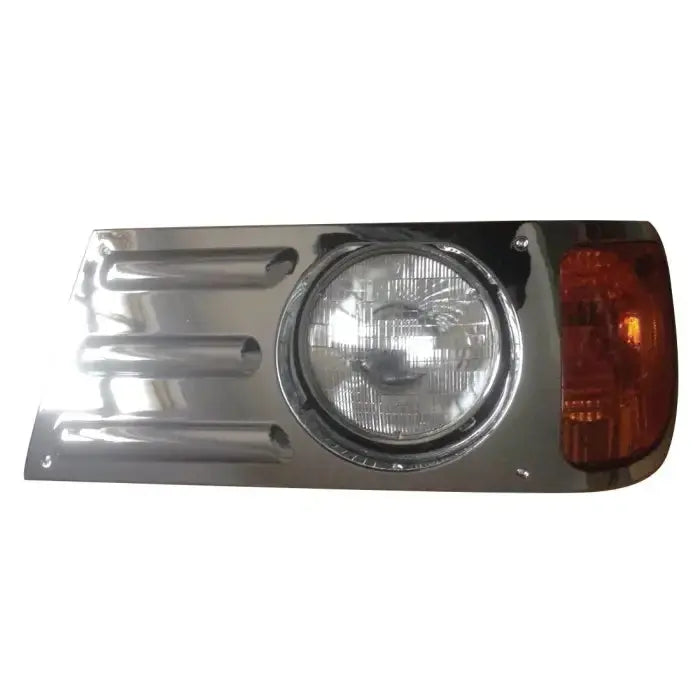 Fortpro Chrome Headlight For Mack Granite CV713 - Driver |