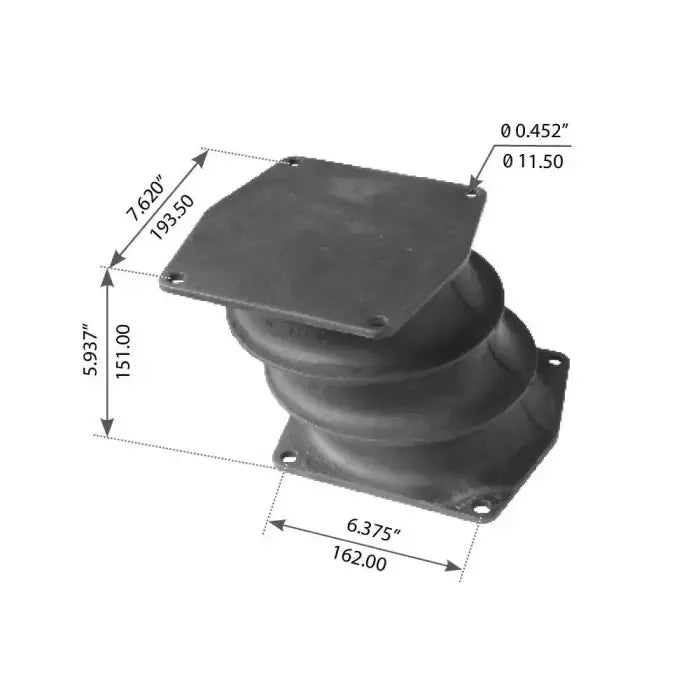 Fortpro Load Cushion Compatible with Hendrickson Norde HN