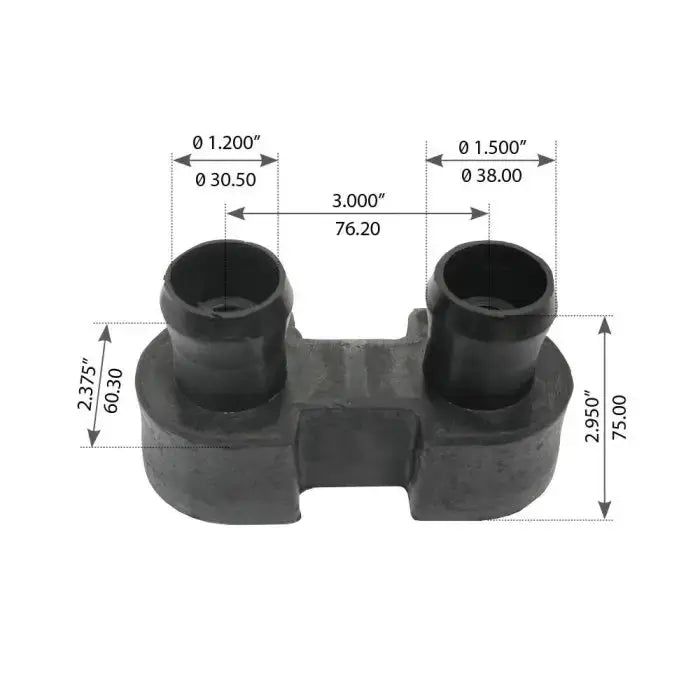 Fortpro Motor Mount Compatible with Freightliner FLD