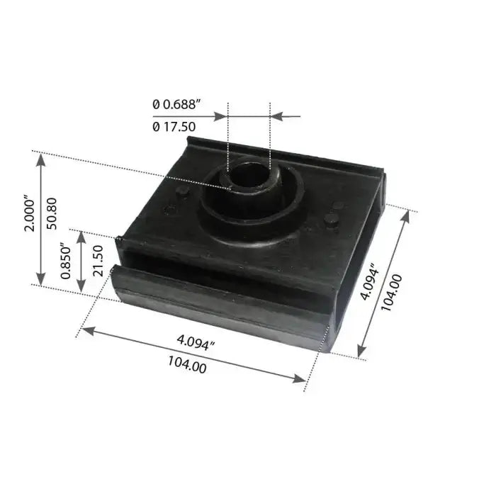 Fortpro Motor Mount Compatible with International-Navistar