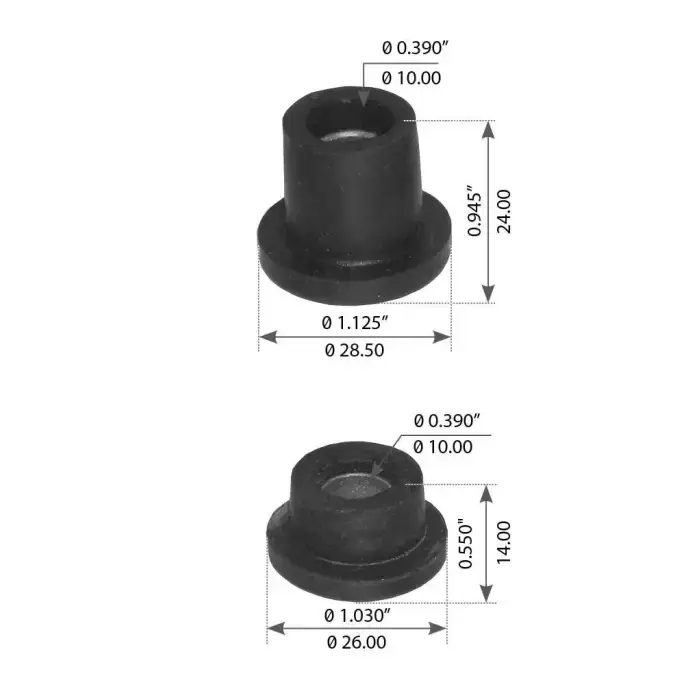 Fortpro Radiator Mount Kit Compatible with Peterbilt 357 375