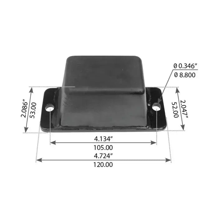 Fortpro Rebound Pad Replacement for Hendrickson 49395000 |