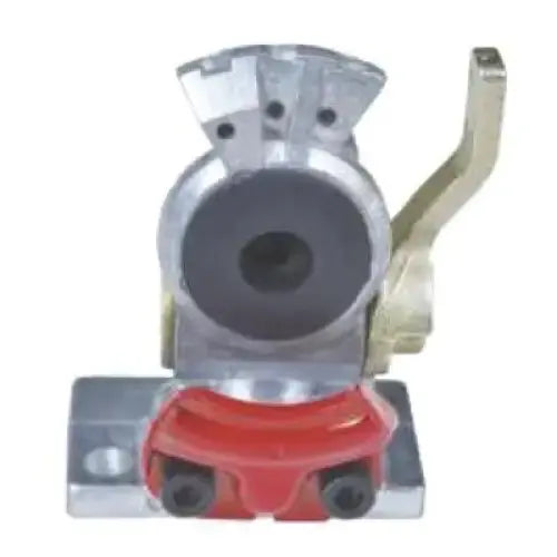 Fortpro Red Emergency Gladhand with Shutoff Valve