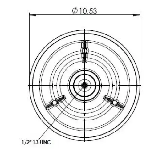 Fortpro Reversible Air Spring Replacement for Freightliner
