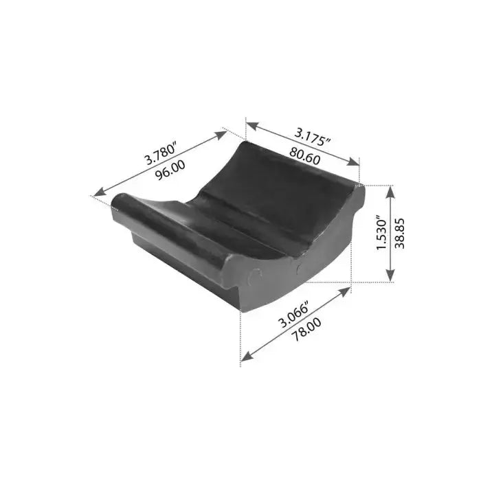 Fortpro Slipper Pad Compatible with Hendrickson