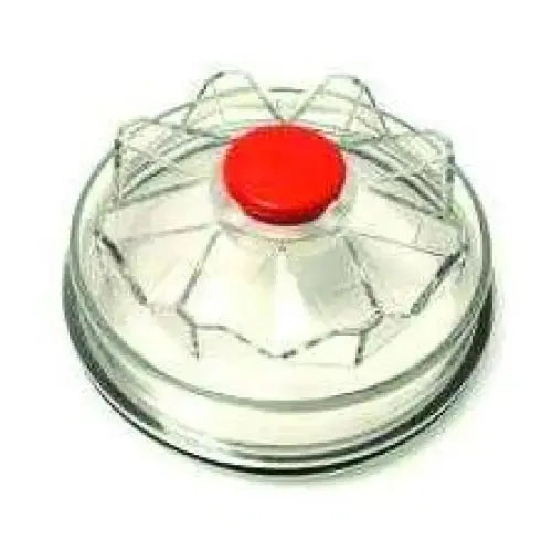 Fortpro Threaded Clear Poly-Carbonate Trailer Axle Hub Cap