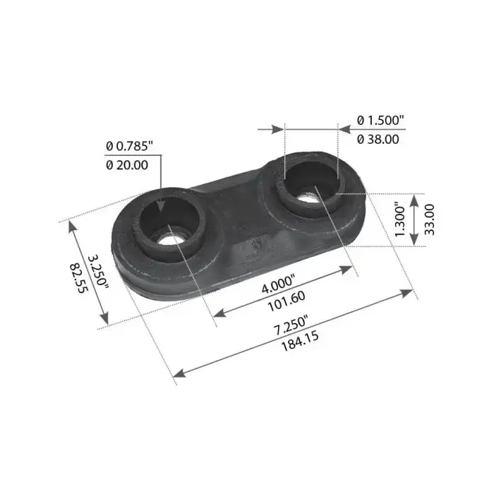 Fortpro Upper Engine Mount Compatible with Freightliner