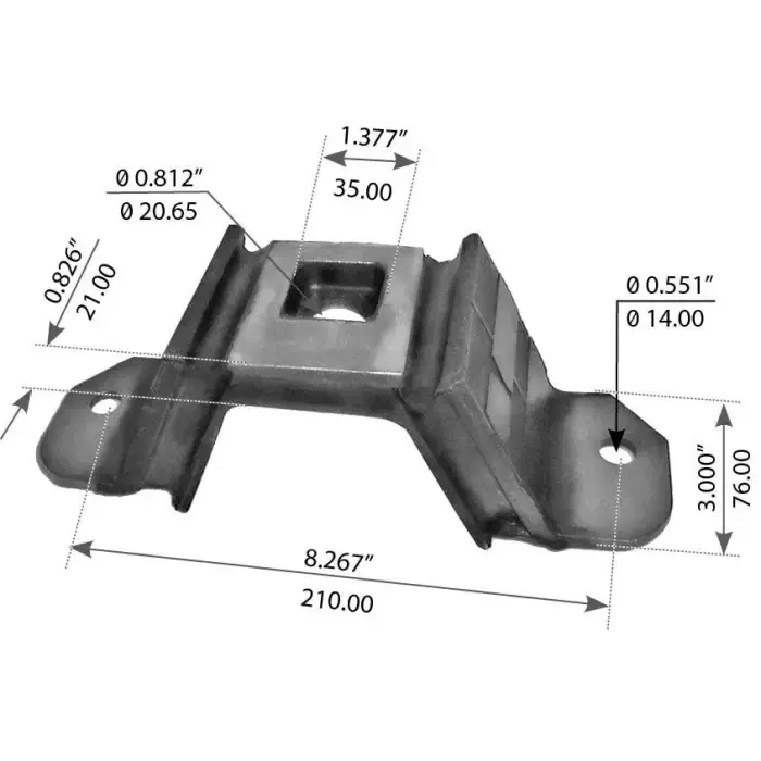 Fortpro Upper Engine Mount Compatible with Freightliner