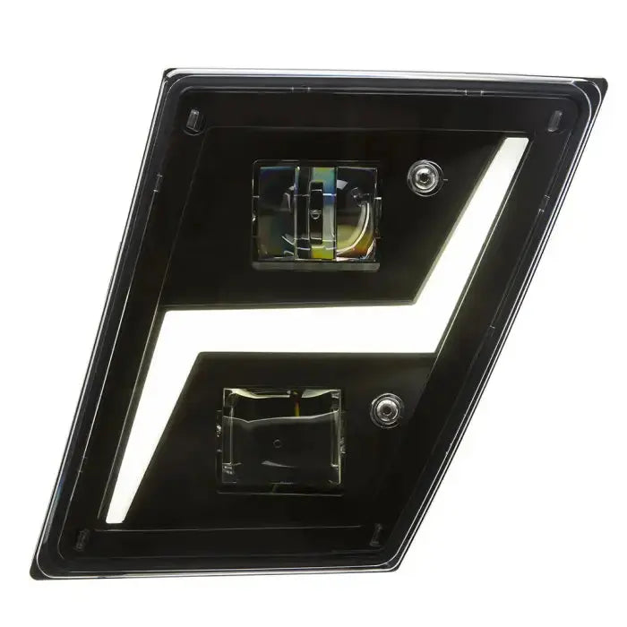 Fortpro Black Fog LED Lights Compatible with Volvo VNL -