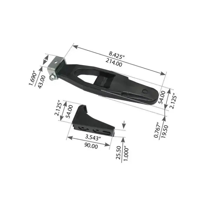 Hood Latch Kit Right / Left For Kenworth - Peterbilt -