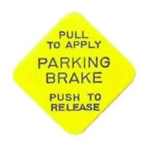 Knob For Push Pull Valve - Brakes