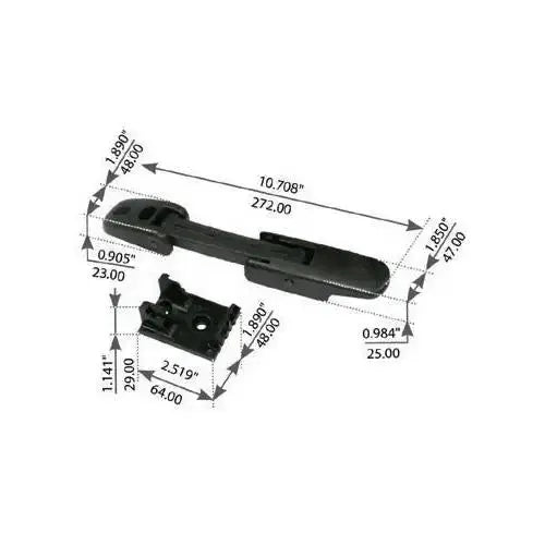 Left Hand Hood Latch Kit For Mack CH/CHN/CXN/CV - (25159428)