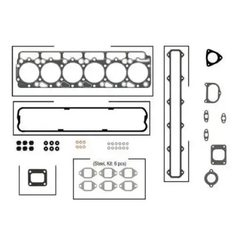 Upper Gasket Set For International Dt466 Engine - Engine