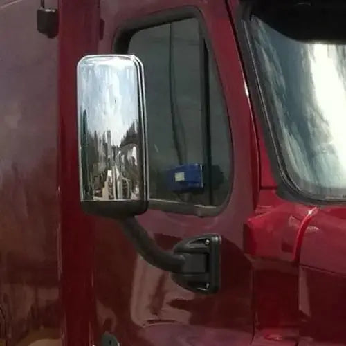 Fortpro Chrome Mirror Cover for Freightliner Cascadia