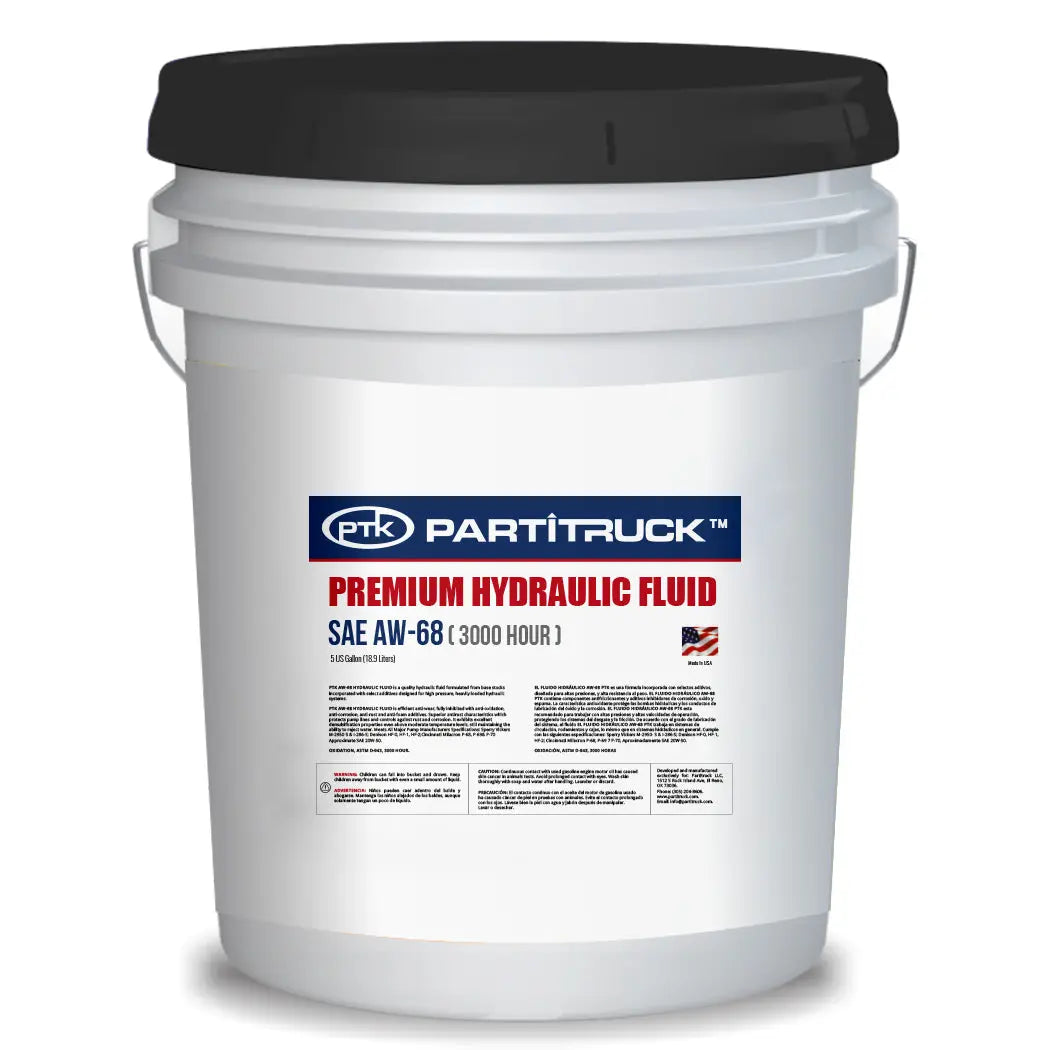 PTK Hydraulic Fluid SAE AW-68 3000 Hours Partitruck