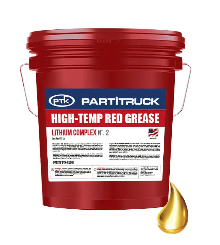 PTK HI-TEMP Red Grease Lithium Complex N°. 2 Partitruck
