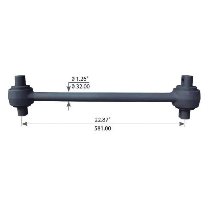 Fortpro Torque Rod with Bushing Compatible with Peterbilt