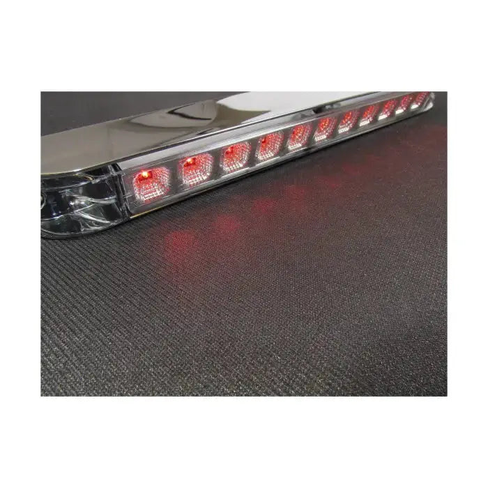 11 Led Light Bar With Chrome Bezel - Clear - Amber | F235253