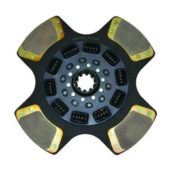 14in Clutch Disc With 1-3/4x10in Spline & 8 Springs - Rear -