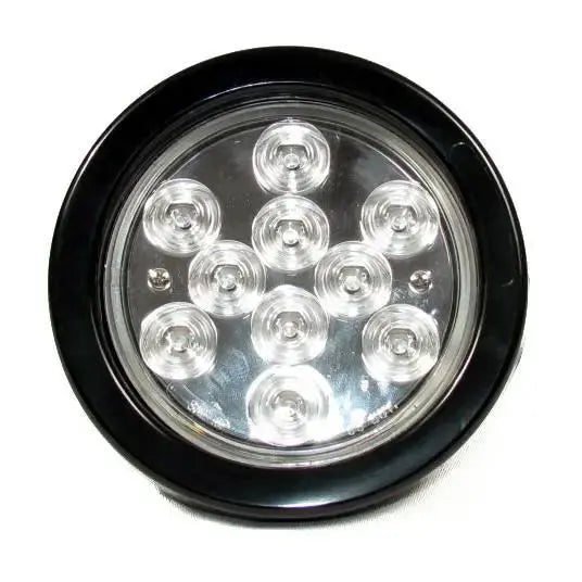 4 Round 10 Led lights - Clear - Amber | F235166 - Lightning