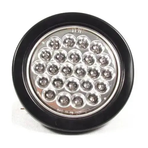 4 Round 24 Led Sealed 12 Volts - Clear - Amber | F235119 -