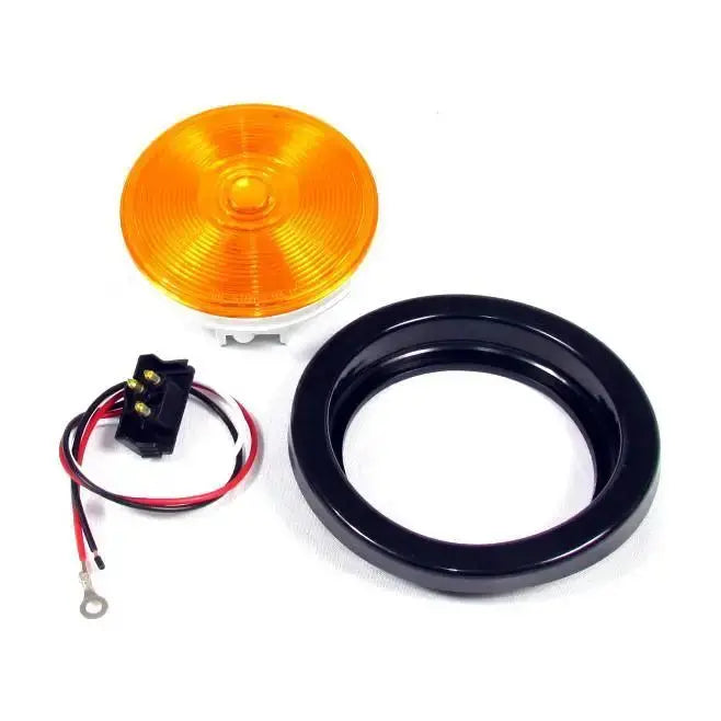 4 Round Incandescent Light 12V Kit - Amber | F235115 -