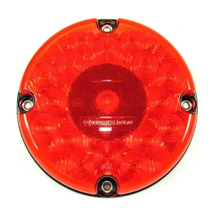 7 Round 17 Led Bus Light 12 Volt - Red | F235308 - Lightning