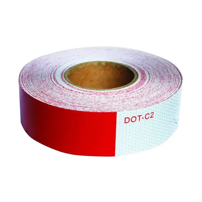 DOT-C2 Reflective Conspicuity Tape 2 x 150’ Red & White for