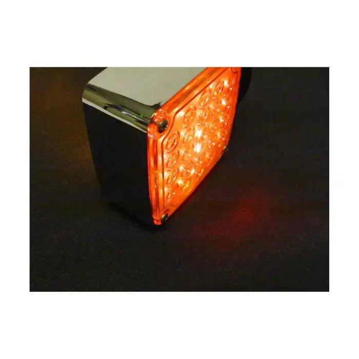 Fortpro 24 Leds Clear Square Lens Turn Light - Passenger