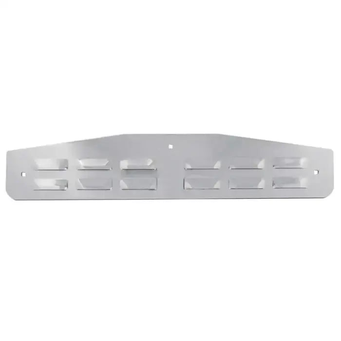 Fortpro 24 X 4 Chrome Mud Flap Bottom Plate(Louver)