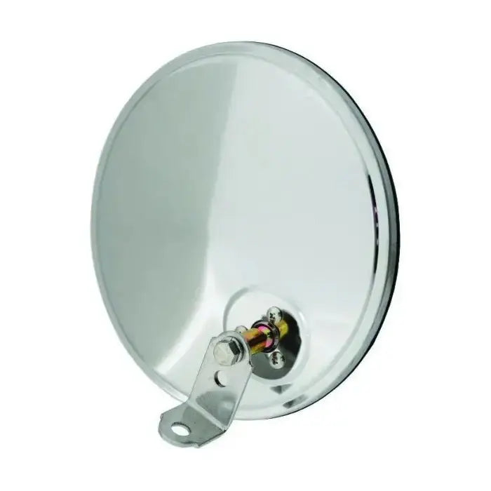Fortpro 8 1/2 Convex Mirror Stainless Steel with Offset Stud