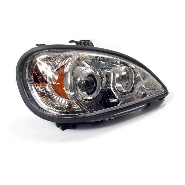 Fortpro Chrome Housing Projector Headlight with LED Light