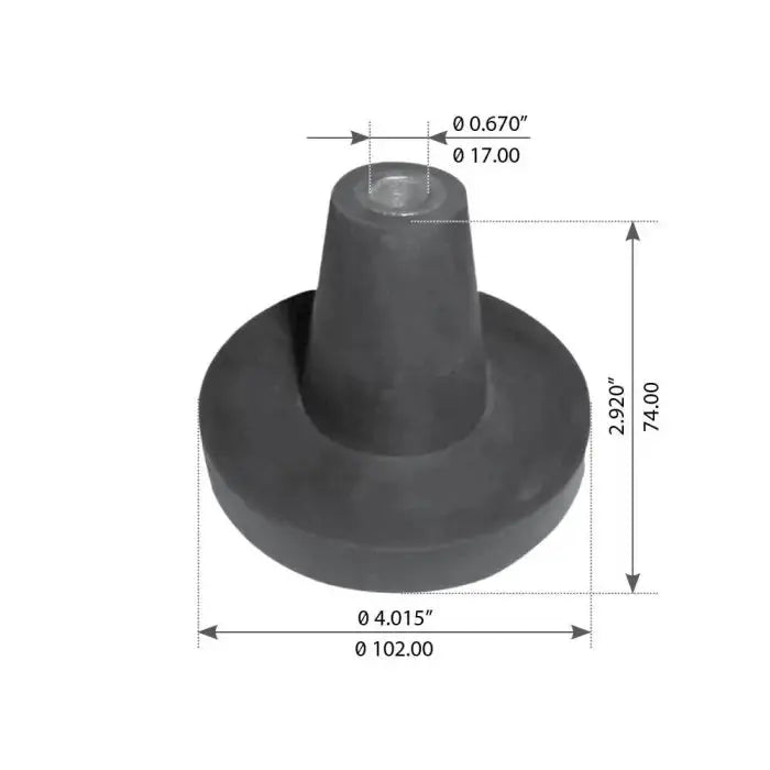 Fortpro Hood Cone Compatible with Freightliner FLD Series